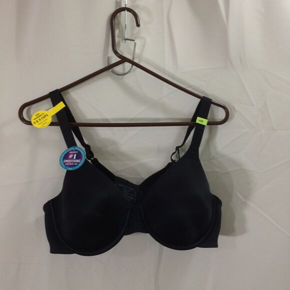 NEW Vanity Fair 76380 Beauty Back Bra 40B Black Underwire Full Coverage NWT - Picture 2 of 5